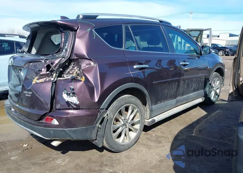 2018 Toyota Rav4 Limited from USA, damaged, VIN 2T3DFREV1JW764817